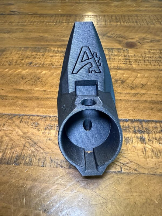 CarbonGrip J1772 EV Charger Holster – Sleek Carbon-Fiber Wall-Mount Cable Holder
