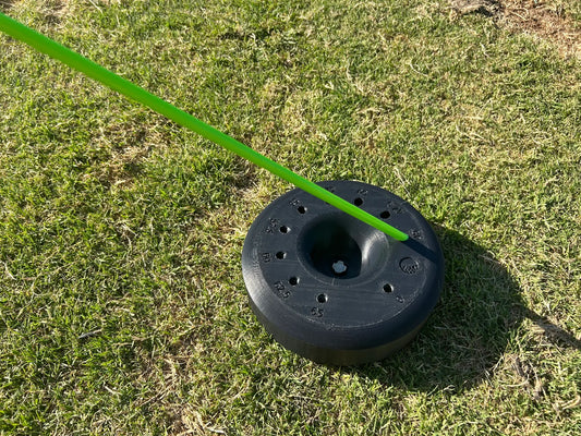 Premium Golf Alignment Stick Holder Disk (10 Position)